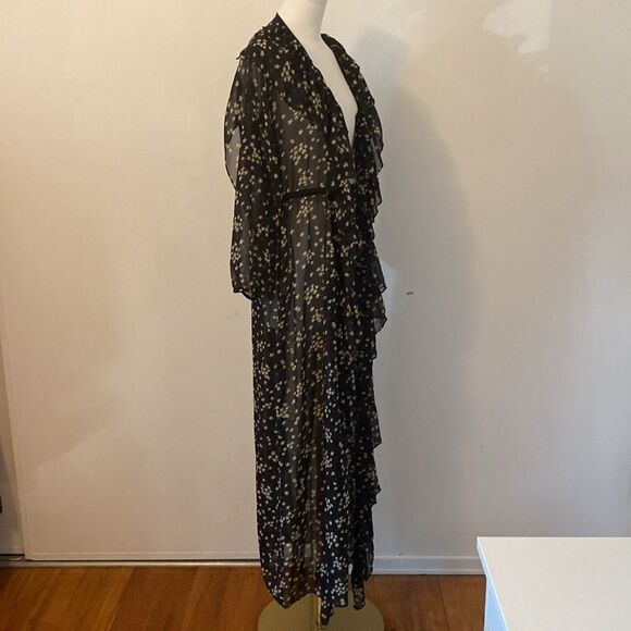 Sorella Couture Black Starprint Swim Cover One Size - Picture 7 of 13